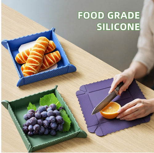 5-Piece Collapsible Silicone Food Storage Set