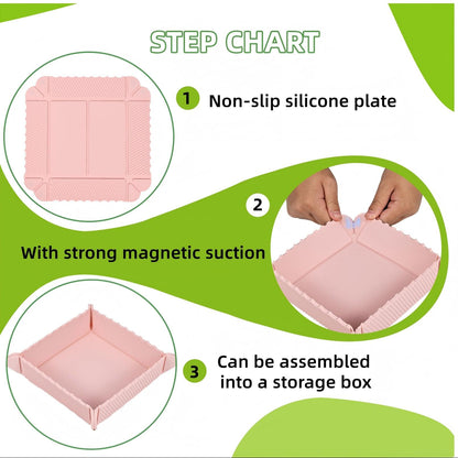 5-Piece Collapsible Silicone Food Storage Set