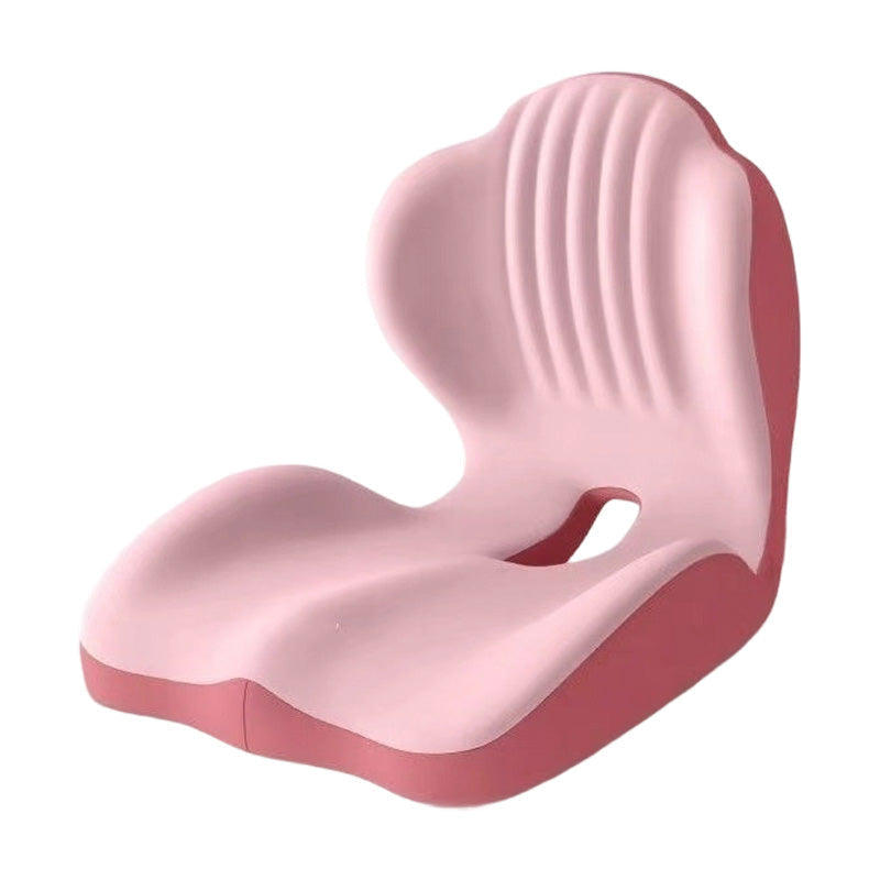 Ergonomic Memory Foam Seat Cushion with Back Support – Stay Comfortable All Day, Perfect for Office, Car & Home