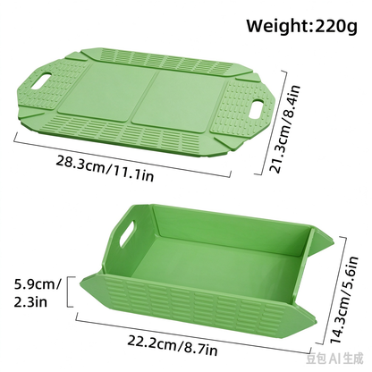 5-Piece Collapsible Silicone Food Storage Set